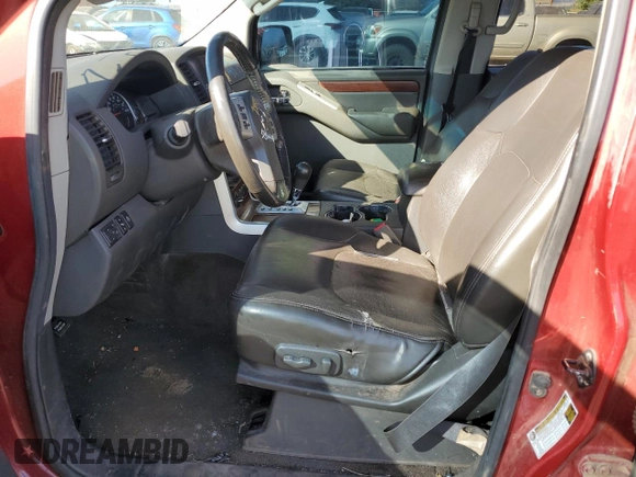 2008 Nissan Pathfinder LE with VIN 5N1BR18B78C612499, listed as a Copart auction lot 75903354 with 0 mi miles and Salvage Title. Bid and sale history available at carsss.com. Image 7.
