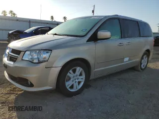 2013 Dodge Grand Caravan Crew with VIN 2C4RDGDG4DR567707, listed as a Copart auction lot 52731005 with 210,359 mi miles and Salvage Title. Bid and sale history available at DreamBid. Image 1.