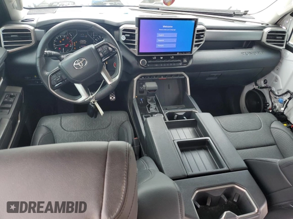 2022 Toyota Tundra SR5 with VIN 5TFLA5DA5NX031981, listed as a Copart auction lot 58728245 with 49,022 mi miles and Salvage title. Bid and sale history available at DreamBid. Image 8.