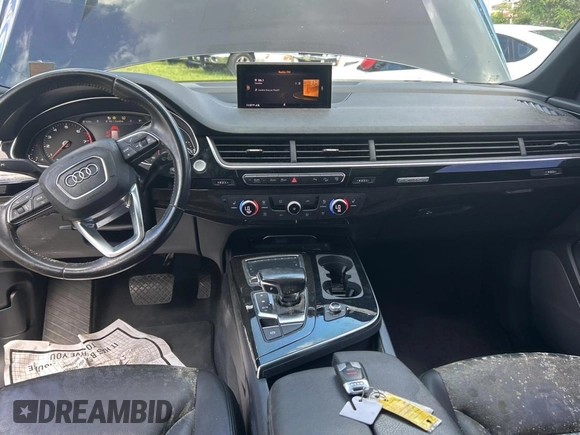 2017 Audi Q7 Premium with VIN WA1AAAF76HD005567, listed as a Copart auction lot 66476635 with 106,594 mi miles and Clean title. Bid and sale history available at DreamBid. Image 9.