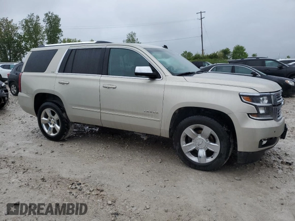 2015 Chevrolet Tahoe LTZ z VIN 1GNSKCKC5FR100084, wystawiony jako Copart lot #57677825 z przebiegiem 141 987 mil mil oraz Czysty tytuł • Clean title. Historia ofert i sprzedaży dostępna na DreamBid. Obrazek 4.