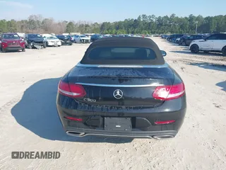2017 Mercedes-Benz C 300 with VIN WDDWK4JB4HF550554, listed as a IAAI auction lot 41689430 with 34,536 mi miles and . Bid and sale history available at DreamBid. Image 16.