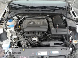 2015 Volkswagen Jetta SE with VIN 3VWD17AJ9FM233571, listed as a Copart auction lot 61436735 with 58,690 mi miles and Salvage title. Bid and sale history available at DreamBid. Image 11.
