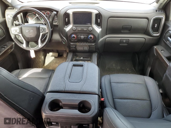 2021 Chevrolet Silverado 1500 RST with VIN 1GCUYEET7MZ394429, listed as a Copart auction lot 41512345 with 50,723 mi miles and Salvage Title. Bid and sale history available at carsss.com. Image 8.