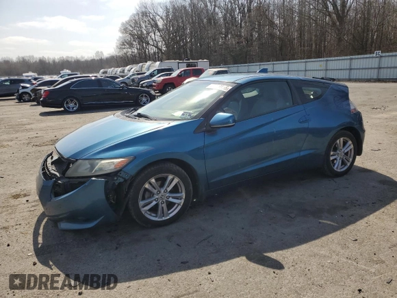 2011 Honda CR-Z EX z VIN JHMZF1C66BS015197, wystawiony jako Copart lot #49286855 z przebiegiem 107 718 mil mil oraz Szkoda całkowita • Salvage title. Historia ofert i sprzedaży dostępna na DreamBid. Obrazek 1.
