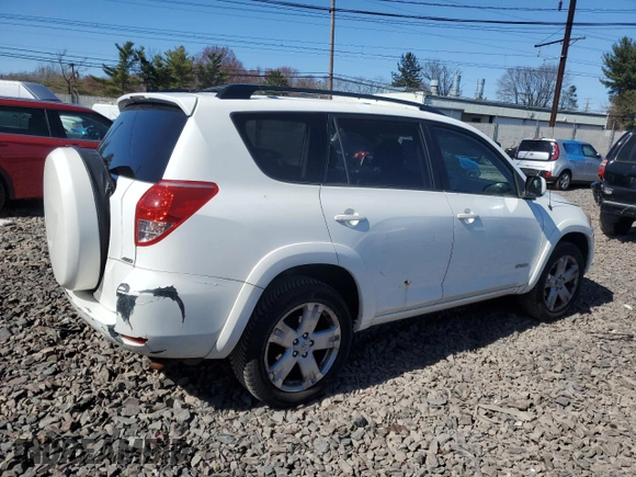2007 Toyota RAV4 Sport with VIN JTMBK32V275026447, listed as a Copart auction lot 50764515 with 139,184 mi miles and Salvage Title. Bid and sale history available at carsss.com. Image 3.