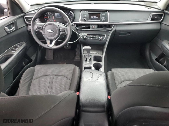 2016 Kia Optima LX with VIN 5XXGT4L32GG036638, listed as a Copart auction lot 50812895 with 158,713 mi miles and Salvage Title. Bid and sale history available at carsss.com. Image 8.