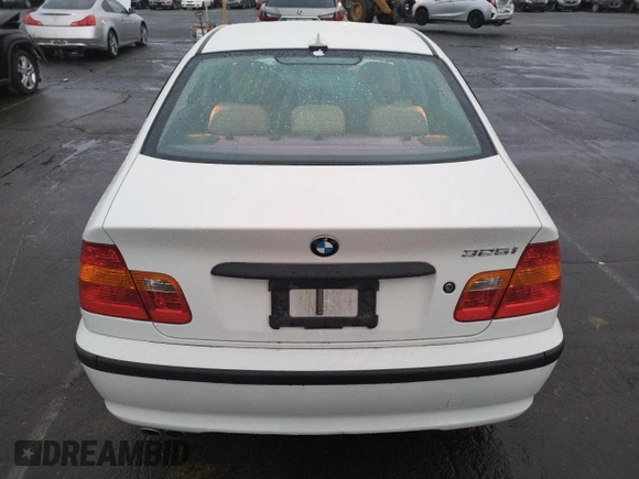 2004 BMW 3 Series 325i with VIN WBAAZ33464KP90177, listed as a Copart auction lot 81826404 with 85,494 mi miles and Salvage Title. Bid and sale history available at carsss.com. Image 6.