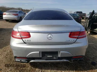 2016 Mercedes-Benz S 63 AMG with VIN WDDXJ7JB6GA011809, listed as a Copart auction lot 53154455 with 73,572 mi miles and Salvage Title. Bid and sale history available at DreamBid. Image 6.