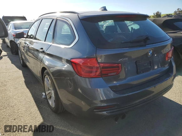 2017 BMW 3 Series 330i xDrive with VIN WBA8K3C34HA023630, listed as a Copart auction lot 49168343 with 76,367 mi miles and . Bid and sale history available at carsss.com. Image 2.