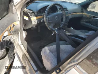 2007 Mercedes-Benz E 63 AMG with VIN WDBUF77X77B038575, listed as a Copart auction lot 76578174 with Not Provided miles and Salvage Title. Bid and sale history available at carsss.com. Image 8.