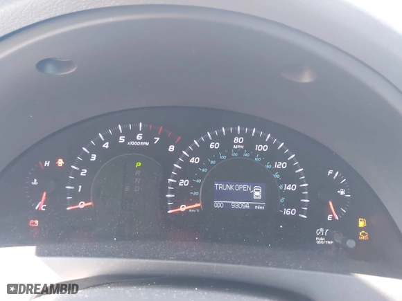 2011 Toyota Camry LE with VIN 4T1BK3EK0BU609935, listed as a IAAI auction lot 41773867 with 93,094 mi miles. Bid and sale history available at carsss.com. Image 7.
