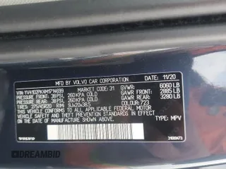 2021 Volvo XC90 Momentum with VIN YV4102PK4M1714699, listed as a Copart auction lot 44028445 with 0 mi miles and Salvage Title. Bid and sale history available at carsss.com. Image 14.