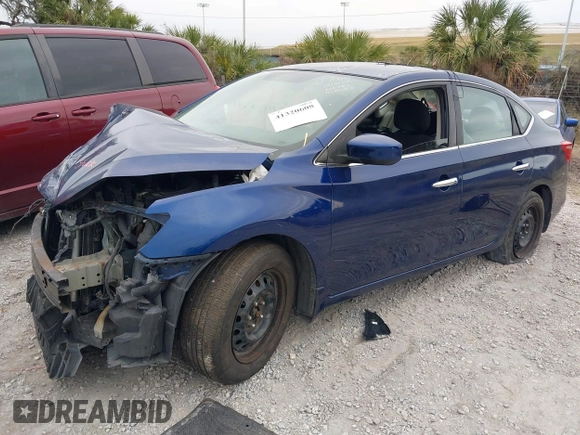 2016 Nissan Sentra SV with VIN 3N1AB7AP8GY253119, listed as a IAAI auction lot 41320608 with Not Provided miles and . Bid and sale history available at DreamBid. Image 2.