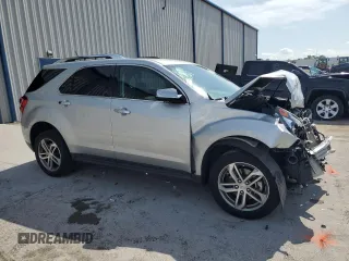2017 Chevrolet Equinox Premier with VIN 2GNALDEK2H1518843, listed as a Copart auction lot 50870555 with 98,594 mi miles and Salvage Title. Bid and sale history available at DreamBid. Image 4.