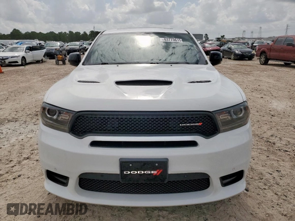 2019 Dodge Durango R/T with VIN 1C4SDJCTXKC799134, listed as a Copart auction lot 63773615 with 59,914 mi miles and Salvage title. Bid and sale history available at DreamBid. Image 5.