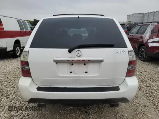 2005 Acura MDX with VIN 2HNYD18215H535581, listed as a Copart auction lot 41804985 with 183,248 mi miles and Salvage Title. Bid and sale history available at carsss.com. Image 6.