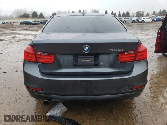 2015 BMW 3 Series 320i with VIN WBA3B1G56FNT64589, listed as a Copart auction lot 43250165 with 94,962 mi miles and Salvage Title. Bid and sale history available at carsss.com. Image 6.