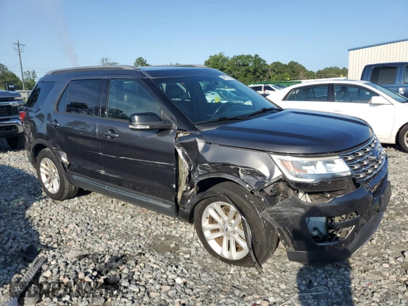 2017 Ford Explorer XLT z VIN 1FM5K7D82HGC29108, wystawiony jako Copart lot #59515215 z przebiegiem 108 720 mil mil oraz Szkoda całkowita • Salvage title. Historia ofert i sprzedaży dostępna na DreamBid. Obrazek 4.