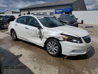 2011 Honda Accord EX-L with VIN 1HGCP3F85BA030486, listed as a Copart auction lot 57491725 with 67,487 mi miles and Non repairable. Bid and sale history available at DreamBid. Image 4.