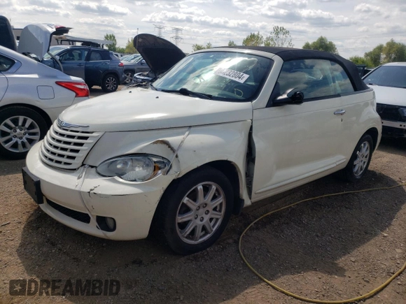 2008 Chrysler PT Cruiser with VIN 3C3HY55X08T123377, listed as a Copart auction lot 68232804 with 58,175 mi miles and Salvage Title. Bid and sale history available at DreamBid. Image 1.