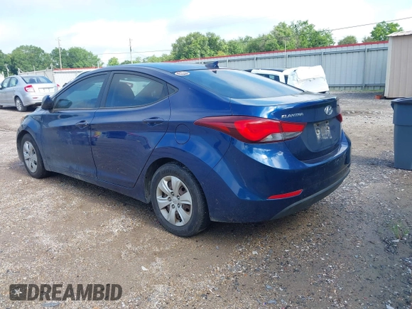 2016 Hyundai Elantra SE with VIN 5NPDH4AEXGH738042, listed as a IAAI auction lot 42366892 with 221,567 mi miles and . Bid and sale history available at DreamBid. Image 3.