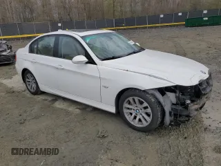 2007 BMW 3 Series 328i with VIN WBAVA33517KX77150, listed as a Copart auction lot 51464385 with 114,650 mi miles and Salvage Title. Bid and sale history available at carsss.com. Image 4.