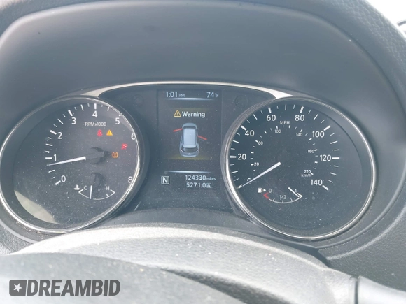 2015 Nissan Rogue SV with VIN KNMAT2MV2FP522769, listed as a IAAI auction lot 42117415 with 124,330 mi miles and . Bid and sale history available at carsss.com. Image 7.