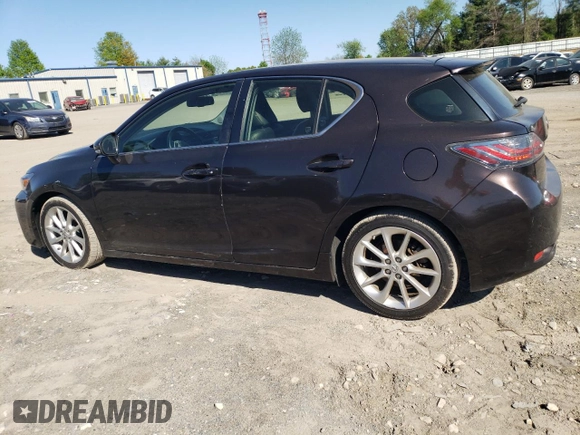 2012 Lexus CT 200h with VIN JTHKD5BH6C2096446, listed as a Copart auction lot 55121715 with 184,473 mi miles and Clean Title. Bid and sale history available at carsss.com. Image 2.