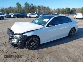 2023 Mercedes-Benz C 300 with VIN W1KAF4HB2PR082535, listed as a IAAI auction lot 41835903 with 38,692 mi miles and . Bid and sale history available at DreamBid. Image 2.