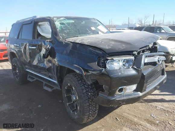 2012 Toyota 4Runner SR5 with VIN JTEBU5JR0C5106958, listed as a IAAI auction lot 41663880 with 1 mi miles. Bid and sale history available at carsss.com. Image 1.