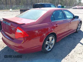 2010 Ford Fusion SPORT with VIN 3FAHP0DC3AR144734, listed as a IAAI auction lot 41853231 with 167,662 mi miles. Bid and sale history available at carsss.com. Image 4.
