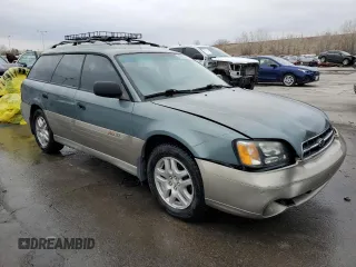2002 Subaru Legacy Outback with VIN 4S3BH665826662609, listed as a Copart auction lot 48392445 with 198,448 mi miles and Salvage title. Bid and sale history available at DreamBid. Image 4.