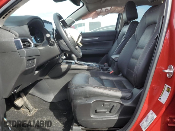 2021 Mazda CX-5 Grand Touring with VIN JM3KFADM1M1395789, listed as a Copart auction lot 45479385 with 38,179 mi miles and Salvage Title. Bid and sale history available at carsss.com. Image 7.