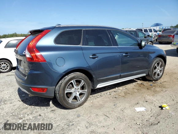 2011 Volvo XC60 3.0T with VIN YV4902DZ3B2199206, listed as a Copart auction lot 54906555 with 159,669 mi miles and Salvage title. Bid and sale history available at DreamBid. Image 3.