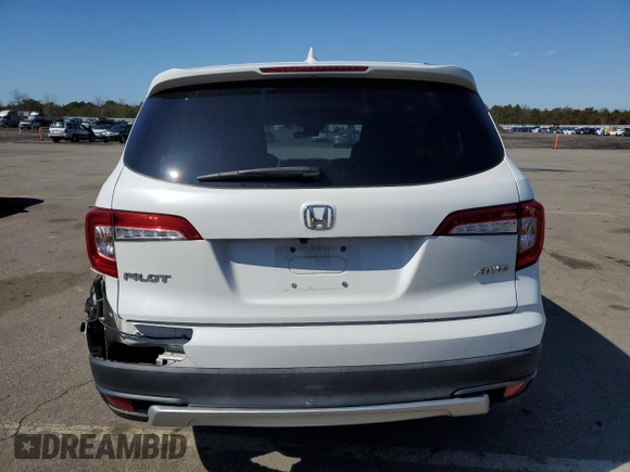 2021 Honda Pilot EX-L with VIN 5FNYF6H59MB051833, listed as a Copart auction lot 50360485 with 153,971 mi miles and Salvage Title. Bid and sale history available at DreamBid. Image 6.