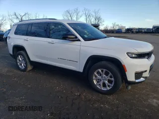 2022 Jeep Grand Cherokee Limited z VIN 1C4RJJBG7N8630529, wystawiony jako Copart lot #51132635 z przebiegiem 34 301 mil mil oraz Szkoda całkowita • Salvage title. Historia ofert i sprzedaży dostępna na DreamBid. Obrazek 4.