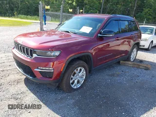 2023 Jeep Grand Cherokee Limited with VIN 1C4RJGBG3P8875558, listed as a IAAI auction lot 42178416 with 12,826 mi miles and . Bid and sale history available at DreamBid. Image 17.