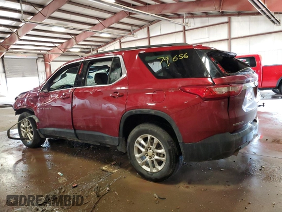 2020 Chevrolet Traverse LT Cloth with VIN 1GNERGKW4LJ211195, listed as a Copart auction lot 65240074 with 79,656 mi miles and Non Repairable. Bid and sale history available at carsss.com. Image 2.