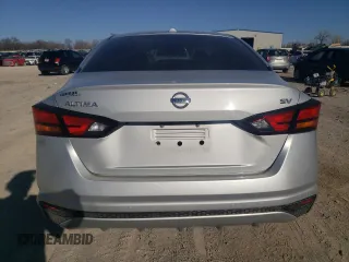 2022 Nissan Altima 2.5 SV with VIN 1N4BL4DV7NN314385, listed as a Copart auction lot 48263665 with 47,006 mi miles and Salvage Title. Bid and sale history available at carsss.com. Image 6.