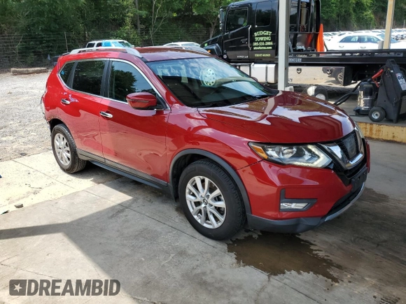 2017 Nissan Rogue SV z VIN 5N1AT2MN0HC834739, wystawiony jako Copart lot #57524185 z przebiegiem 164 175 mil mil oraz Szkoda całkowita • Salvage title. Historia ofert i sprzedaży dostępna na DreamBid. Obrazek 4.