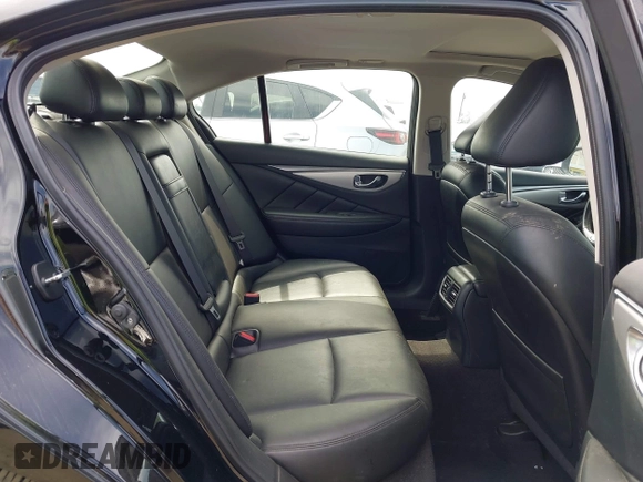 2019 Infiniti Q50 Luxe with VIN JN1EV7AP9KM543079, listed as a IAAI auction lot 42244113 with 36,291 mi miles and . Bid and sale history available at DreamBid. Image 8.