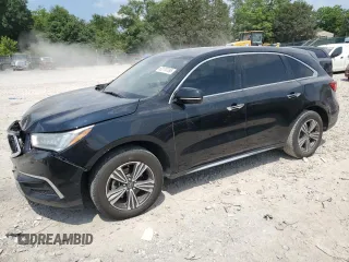 2017 Acura MDX with VIN 5FRYD3H32HB013061, listed as a Copart auction lot 62170795 with 148,863 mi miles and Salvage title. Bid and sale history available at DreamBid. Image 1.