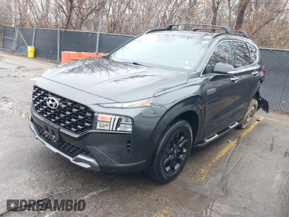 2022 Hyundai Santa Fe XRT with VIN 5NMS6DAJ4NH409308, listed as a IAAI auction lot 41187786 with 24,951 mi miles. Bid and sale history available at carsss.com. Image 2.