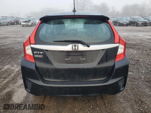 2015 Honda Fit EX-L with VIN 3HGGK5H82FM703509, listed as a Copart auction lot 86336004 with 155,193 mi miles and Salvage Title. Bid and sale history available at DreamBid. Image 6.