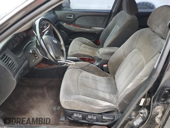 2005 Hyundai Sonata GLS with VIN KMHWF35H75A107827, listed as a Copart auction lot 76995514 with 241,496 mi miles and Non Repairable. Bid and sale history available at carsss.com. Image 7.