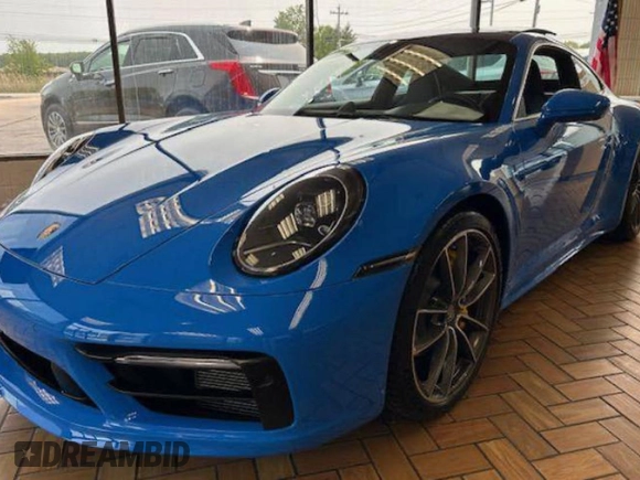 2022 Porsche 911 Carrera with VIN WP0AA2A96NS2061XX, listed as a Copart auction lot 61761515 with 15,219 mi miles and Clean title. Bid and sale history available at DreamBid. Image 2.