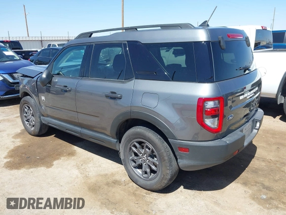 2024 Ford Bronco Sport Big Bend with VIN 3FMCR9B63RRE30980, listed as a IAAI auction lot 42314253 with 13,099 mi miles and . Bid and sale history available at DreamBid. Image 3.
