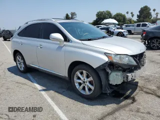 2011 Lexus RX 350 with VIN 2T2ZK1BA4BC059215, listed as a Copart auction lot 64992495 with 187,251 mi miles and Salvage title. Bid and sale history available at DreamBid. Image 4.