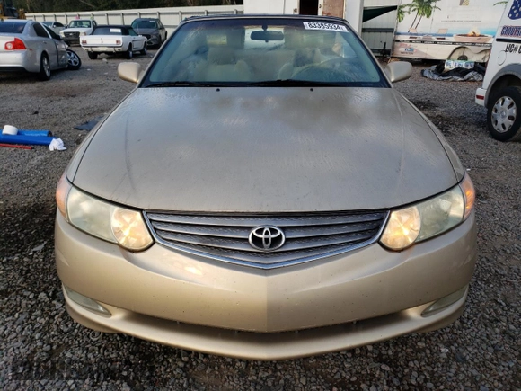 2002 Toyota Solara SE with VIN 2T1FE22P42C008824, listed as a Copart auction lot 83385934 with 111,252 mi miles and Salvage Title. Bid and sale history available at carsss.com. Image 5.